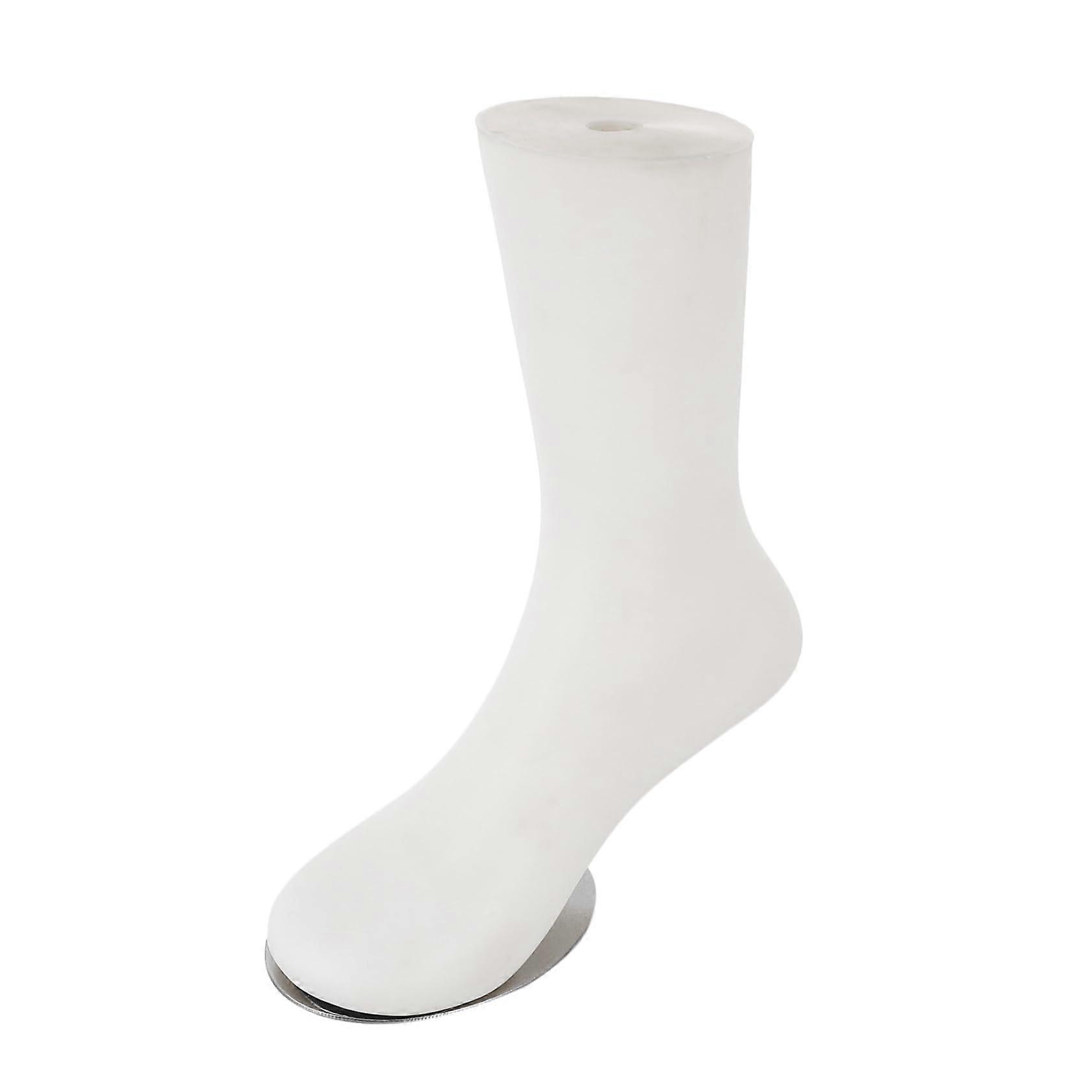 Kids Foot Model Shoe Display Organizer With Small Stackable Shoe Rack, Toe Pin And Hand Holder