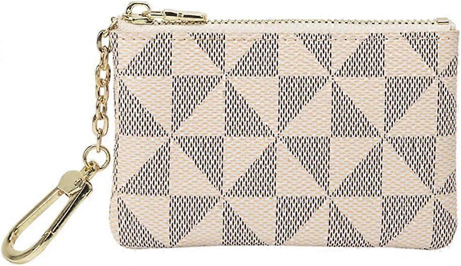 1 piece coin purse mini wallet with keychain zip ring
