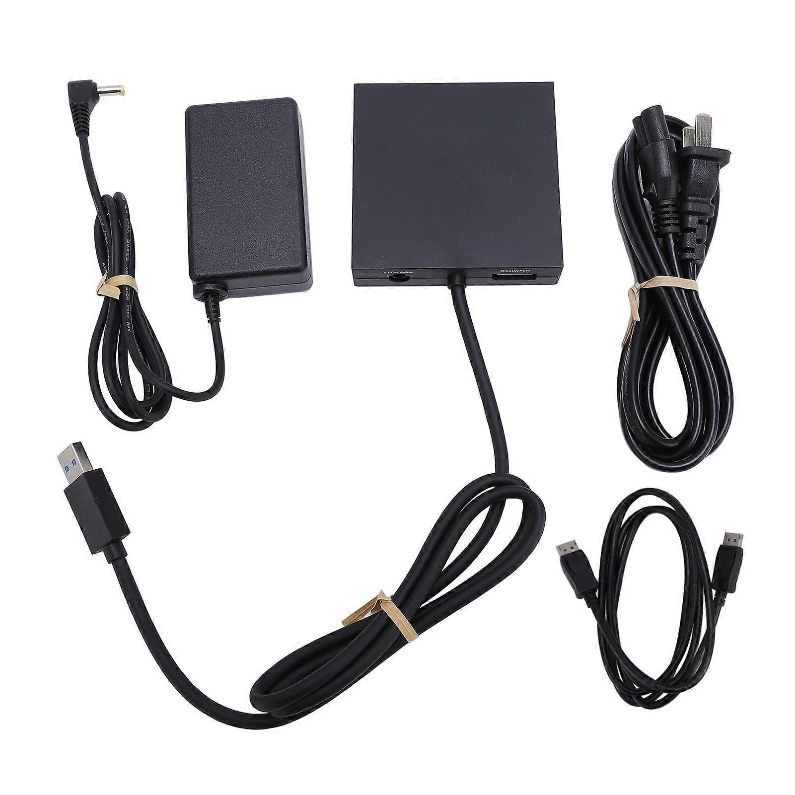 PC Adapter Kit for VR2: Expand Game Library, Seamless SteamVR Compatibility, US Plug