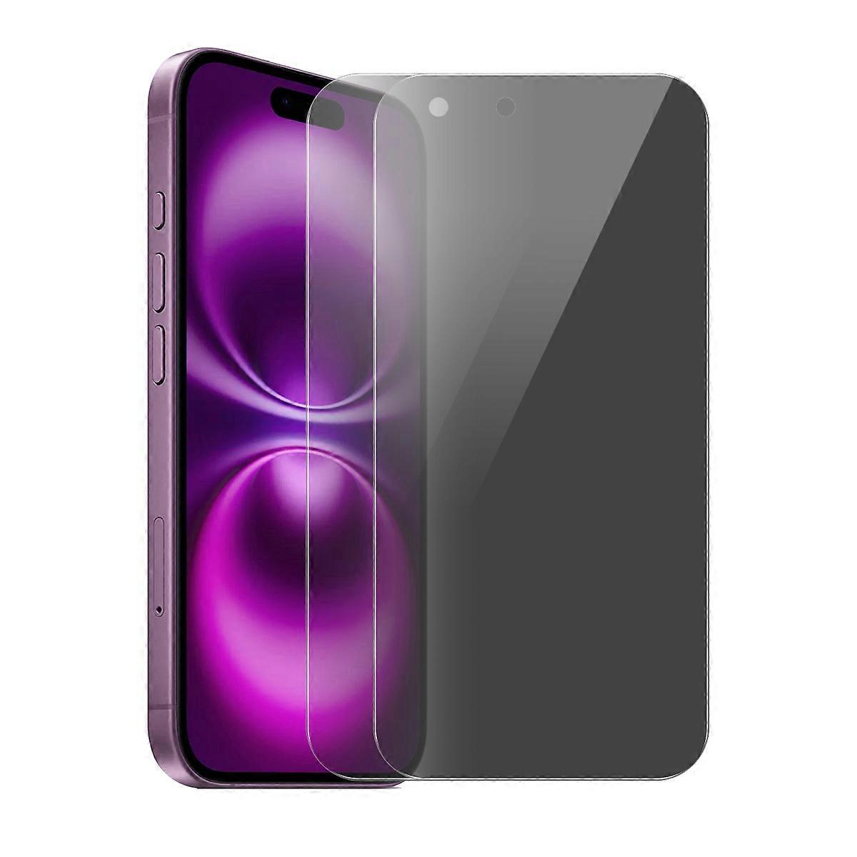 iPhone 17 Air 2PcsアンチスパイフィルムENKAYハット-プリンスアンチグレアスクリーンプロテクター強化ガラスに対応