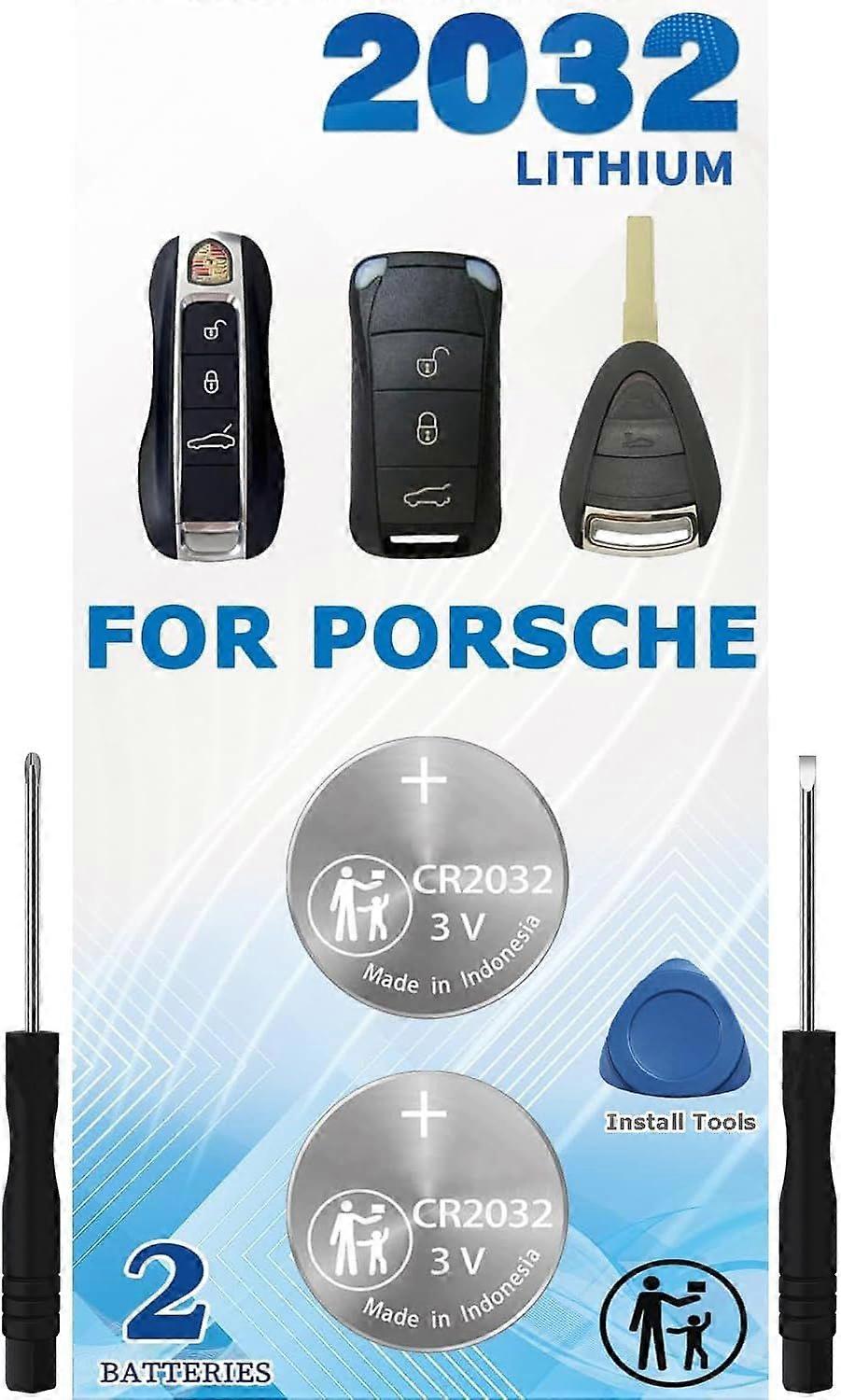 2025 Latest Model Key Fob Battery Replacement for Porsche Cayenne Macan 911