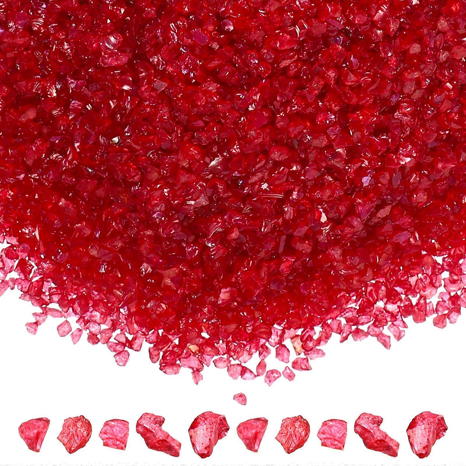 Decorative Transparent Glass Sands for Crafts, Nail Art, Home Decor, Vase Fillers & DIY Projects – Easy to Use Creative Craft Materials
