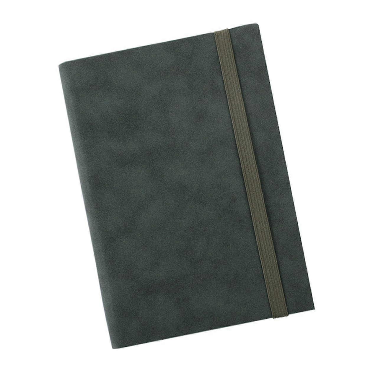 1 Piece Leather Notebook, Durable Simple Diary for Journaling, Sketches, and Notes for Travel, Dark Green, Personalizable
