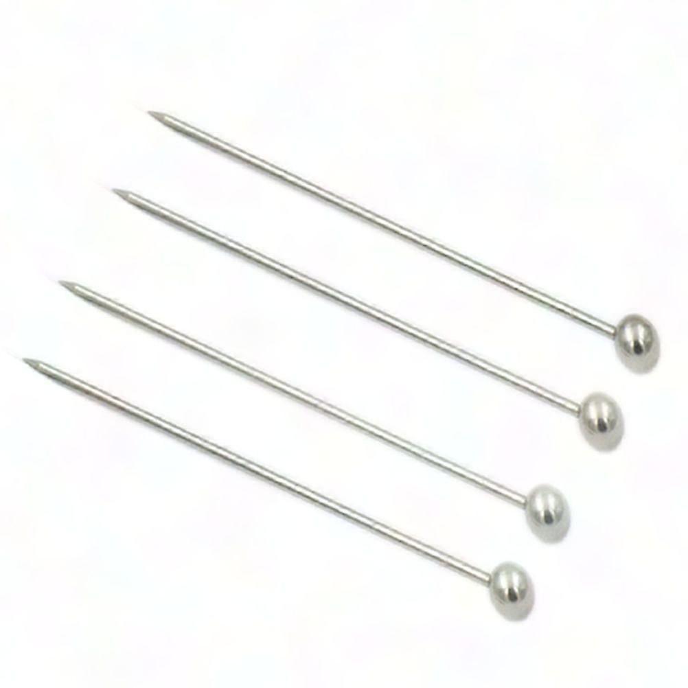 Stainless Steel Toothpicks for Fruit & Olives - 10Pcs Set
