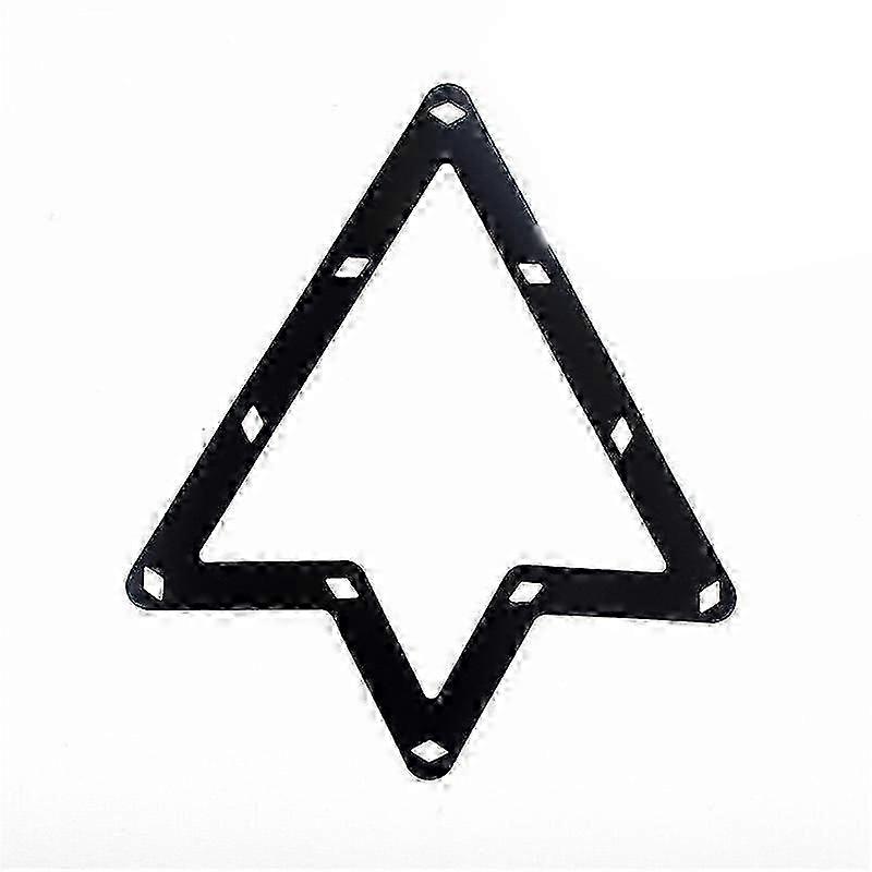 Durable Magic Rack Holder Sheet for Pool Cues in Black for 8 and 9 Ball Games