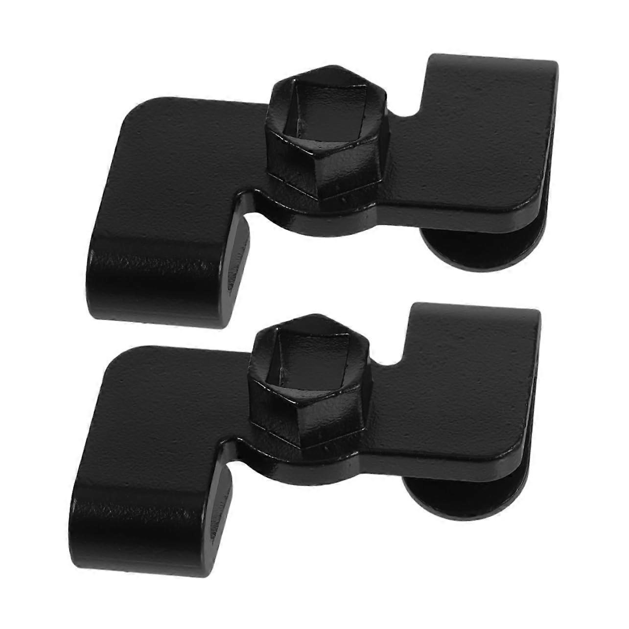Universal key adapter for power tools, quickchange wrench extension, 2piece set for 1/2inch drive for mechanics.