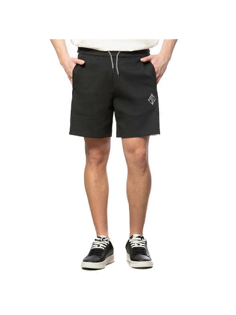 Armani Exchange 钻石男士短裤黑色