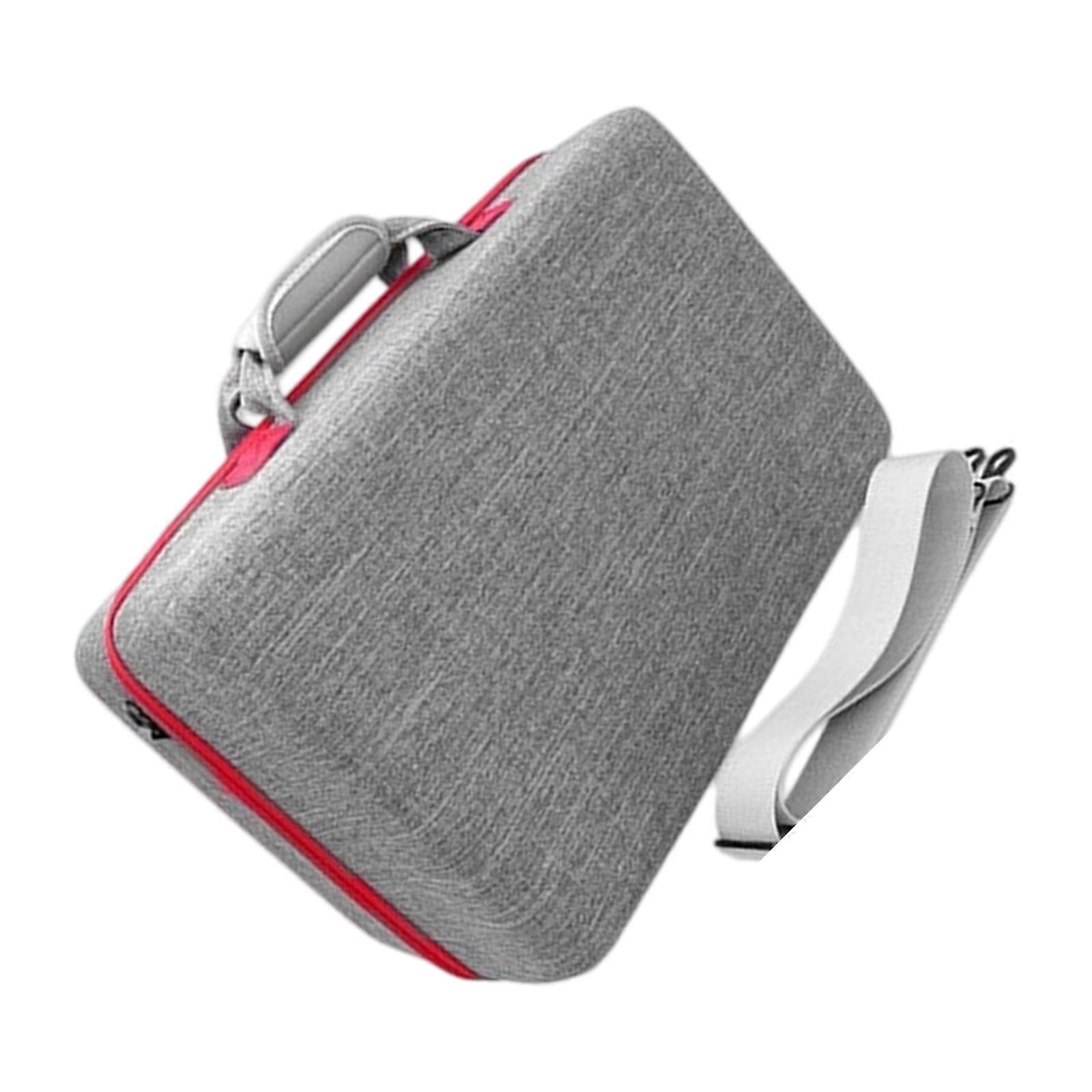 Scratchproof Hard Case Splashproof Storage Bag for Slim Carrrying Case Shockproof Organizers Handbag Protective Case  Gray