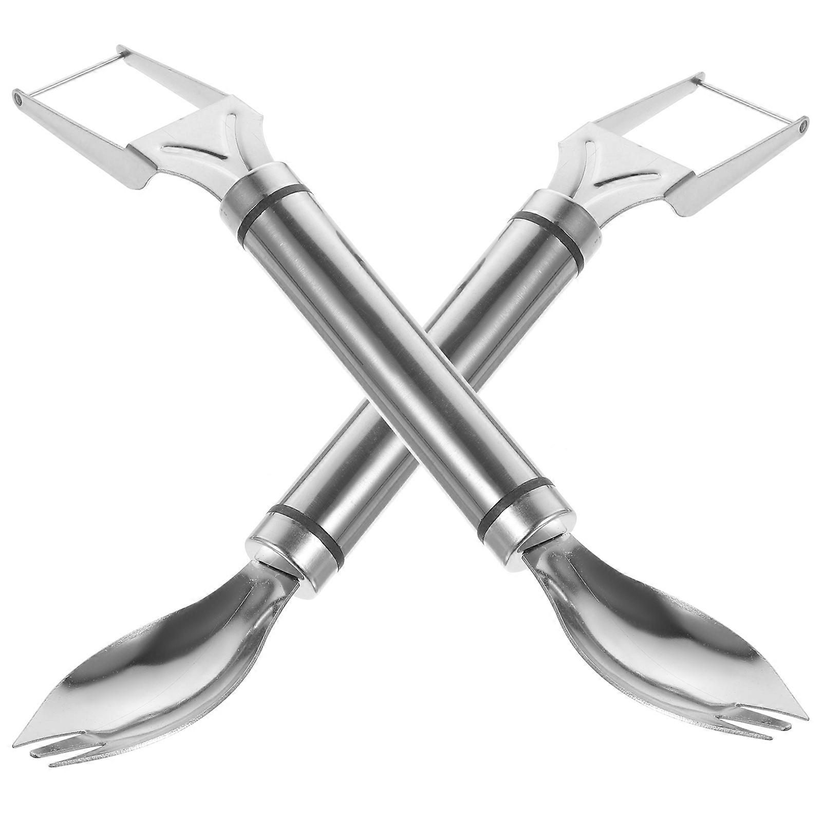 Watermelon Cutter with Stainless Steel for Home Use Safe and Silver