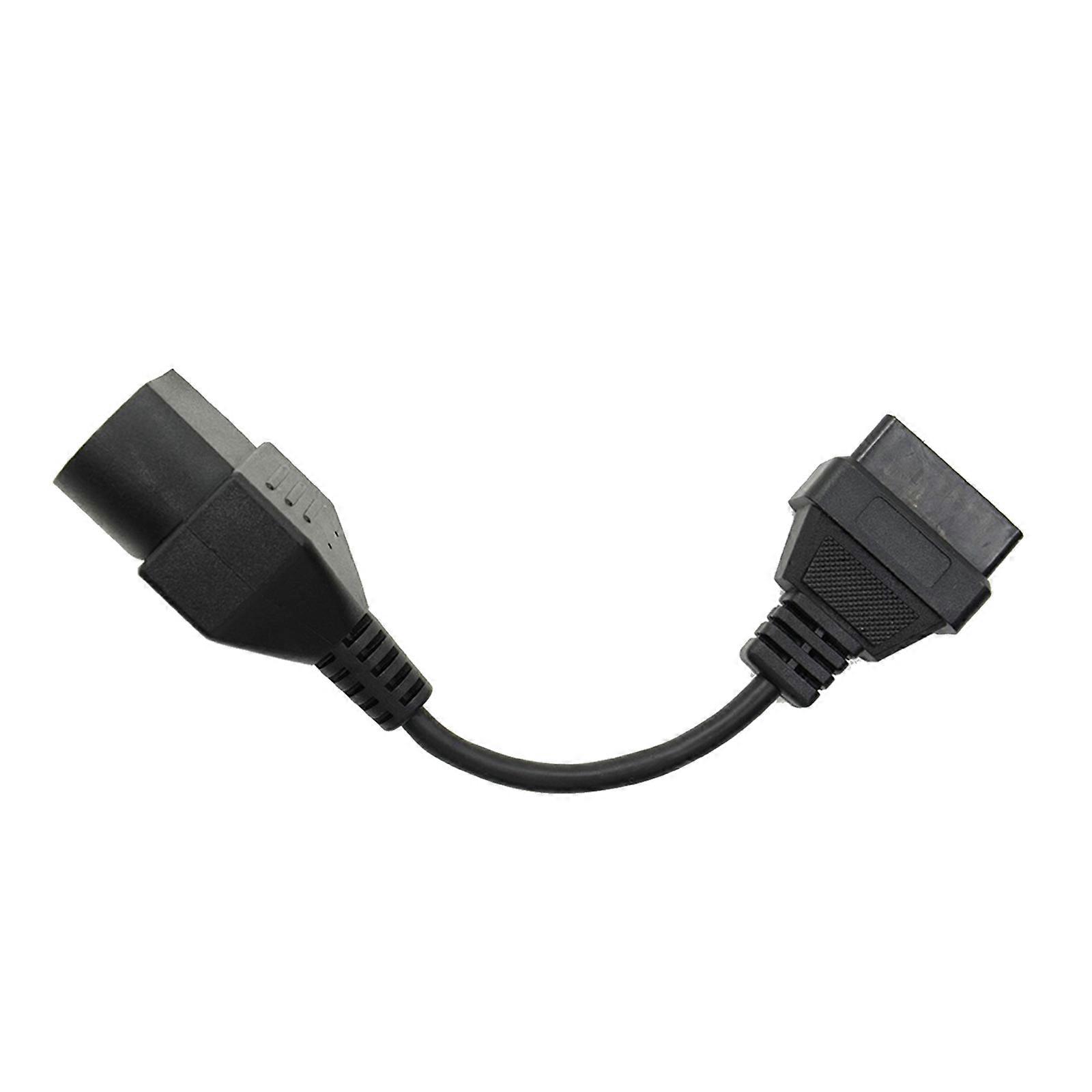 Reset Fault Code Cable Car 17 Pin Detection Line Troubleshooting OBD2 Diagnostic Test Scanner Adaptor Convert Connector Multicolor