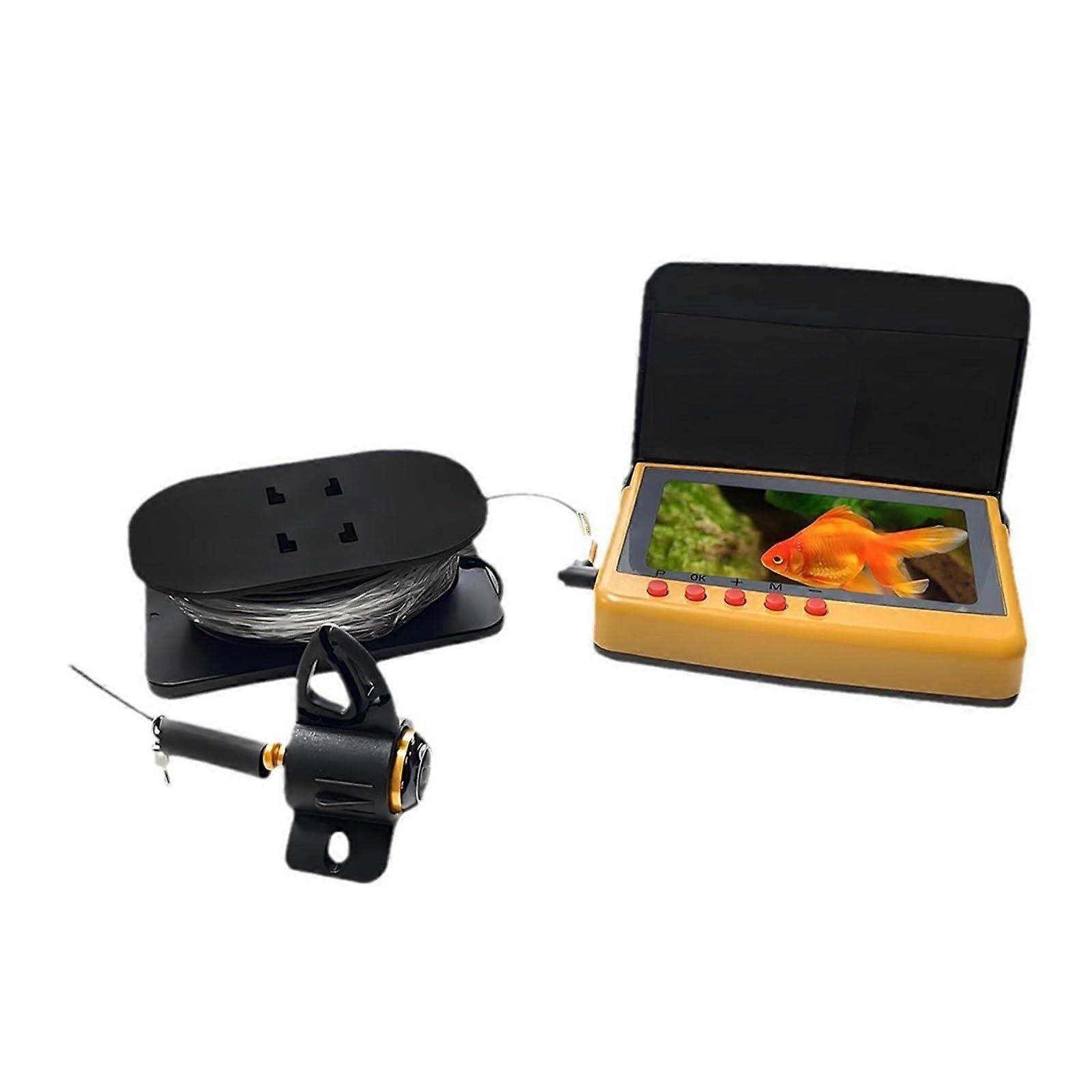 Capture your catches – 4K underwater camera with video recording and 1080p fish memory, sensitivity detection.'