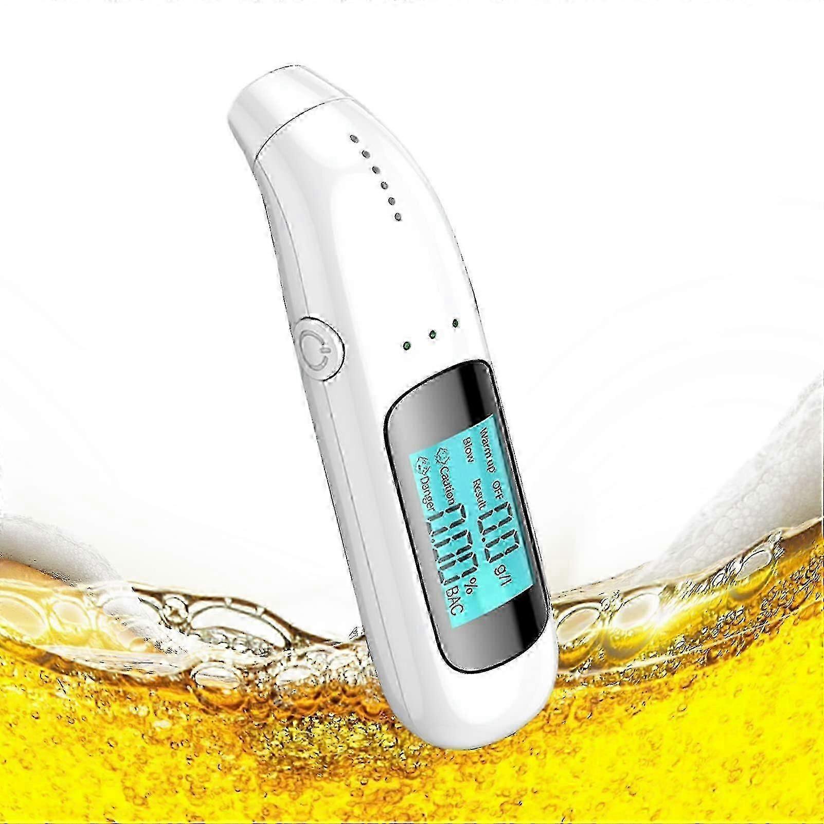 Electronic Breathalyzer, Highly Accurate Alcohol Tester, Professional Portable Alcohol Tester with