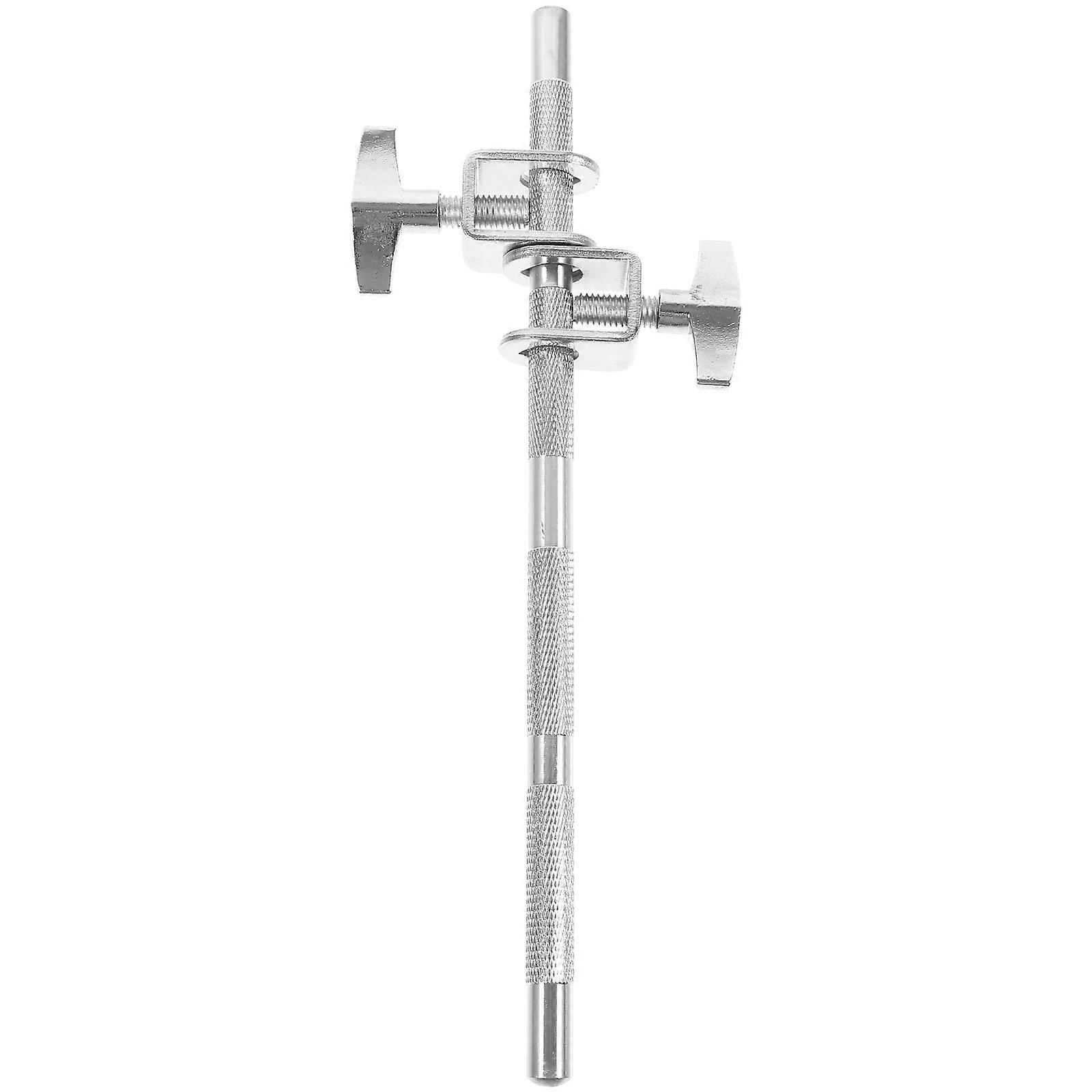 Cowbell Mount Clip Drum Set Cowbell Holder Drummers Easy Installation 9.3×2.2×1.5in Metal 1Pack