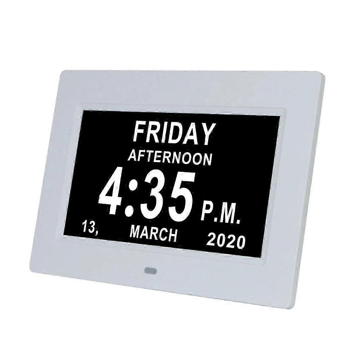 Digital Clock, Extra Large, Elderly Calendar Day Clock
