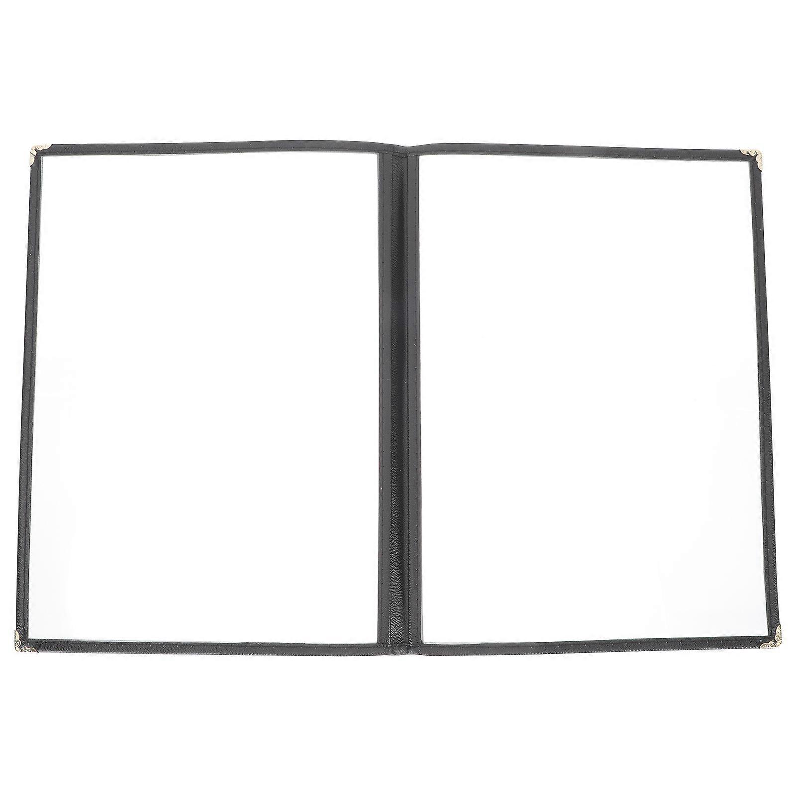Menu Protector Practical Menu Holders For Restaurant 32x25.5cm 1Pcs