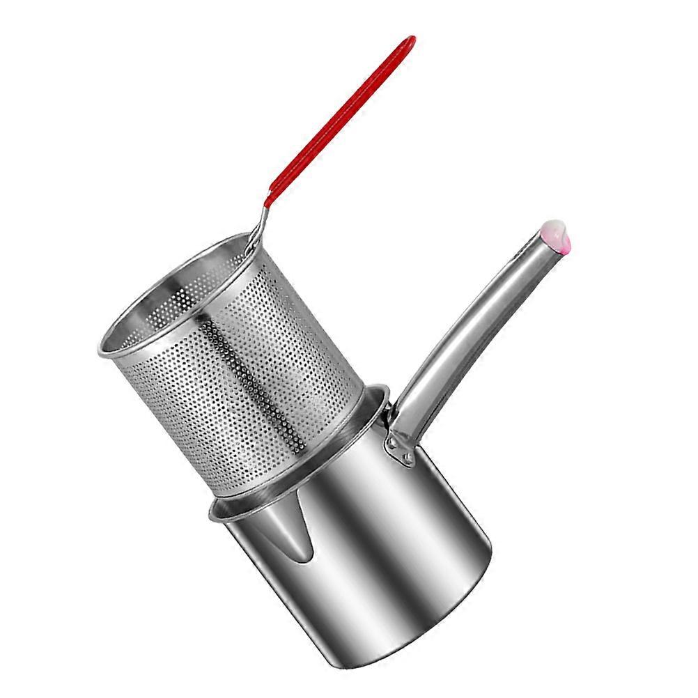 Deep Fryer Kit With Fry Basket For Home Cooking Suitable For Beginners And Home Users 1 Set Durable Stainless Steel Material