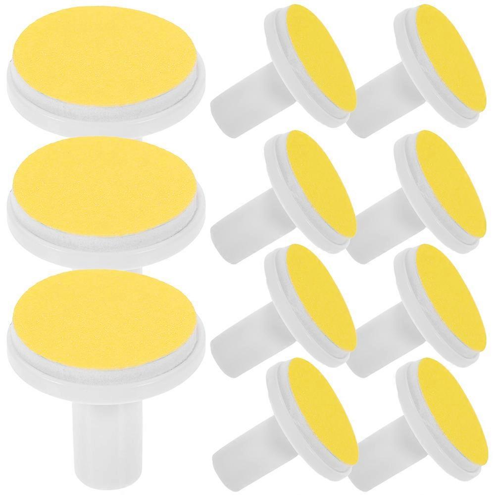 Hemoton 24pcs Electric Nail Trimmer Replacement Pads Nail Grinding Heads for Adult