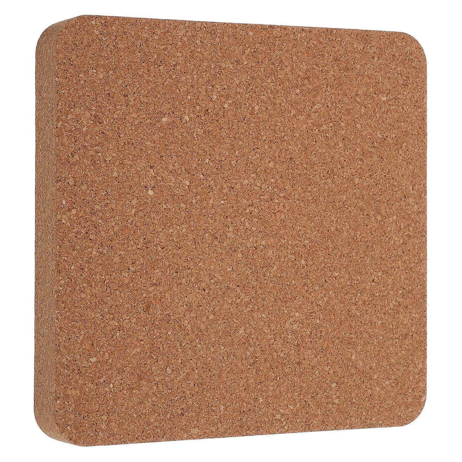 Diamond Cut Punching Pad for Home Use Made of Wood in Light Brown Color Ideal for Crafting