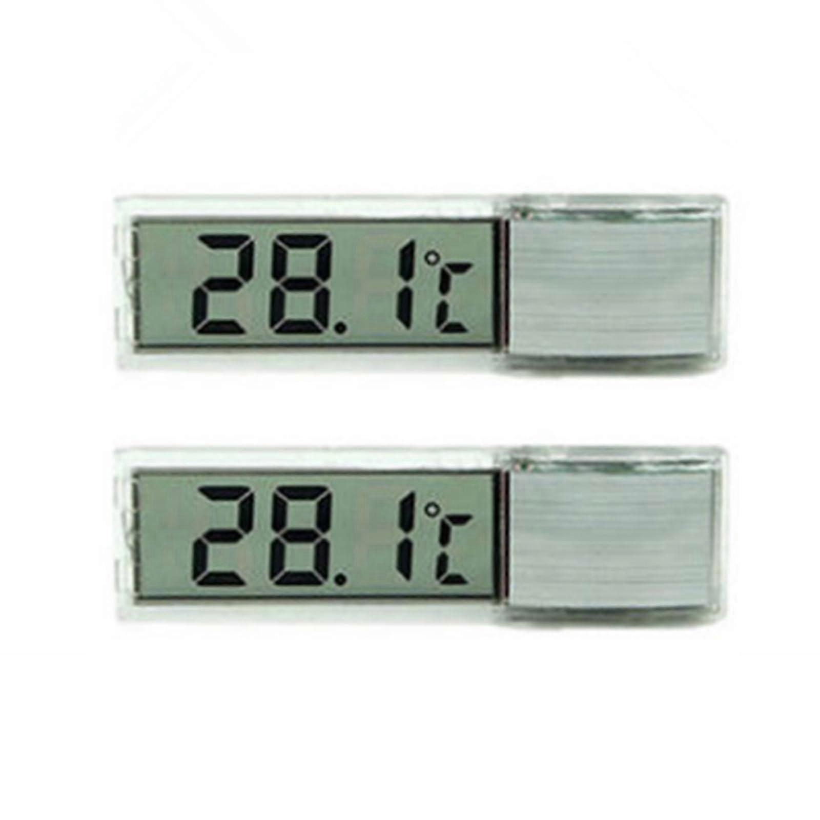 Aquariums Electric Digital Temperature Measuring Devices For Terrariums - Stickable, Precise Measurement, Compact Design