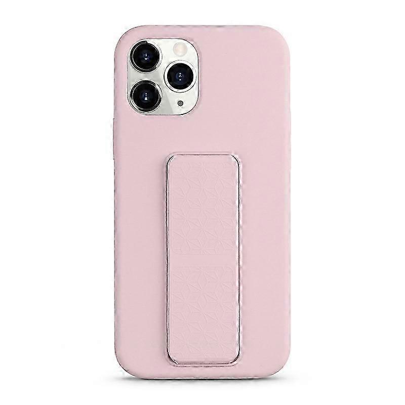 For iPhone 11 Pro Liquid Silicone Holder Phone Case