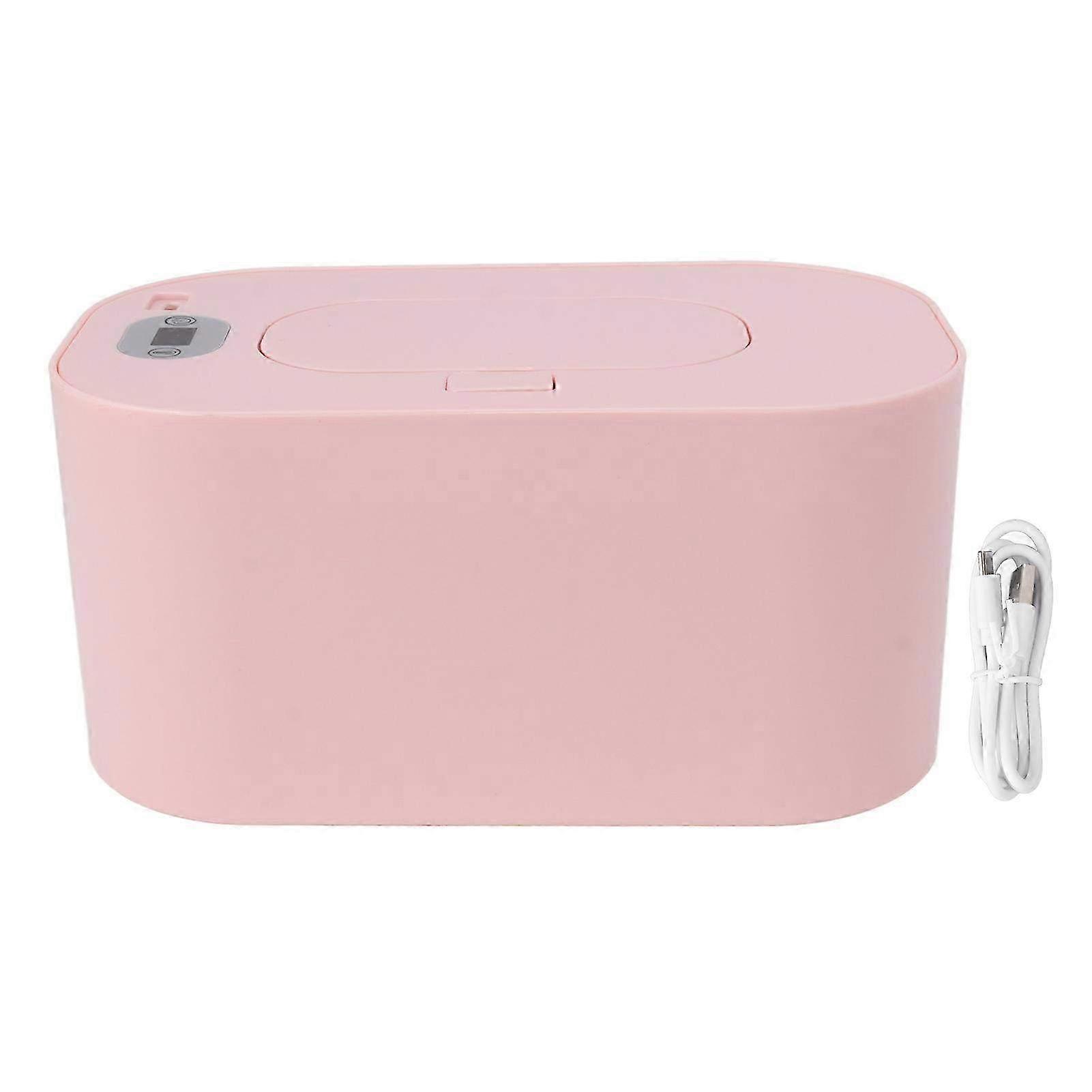 Portable USB Baby Wipe Warmer with Constant Temperature & Temperature Adjustment - 5V Wipe Heater & Warm Keeper Dispenser