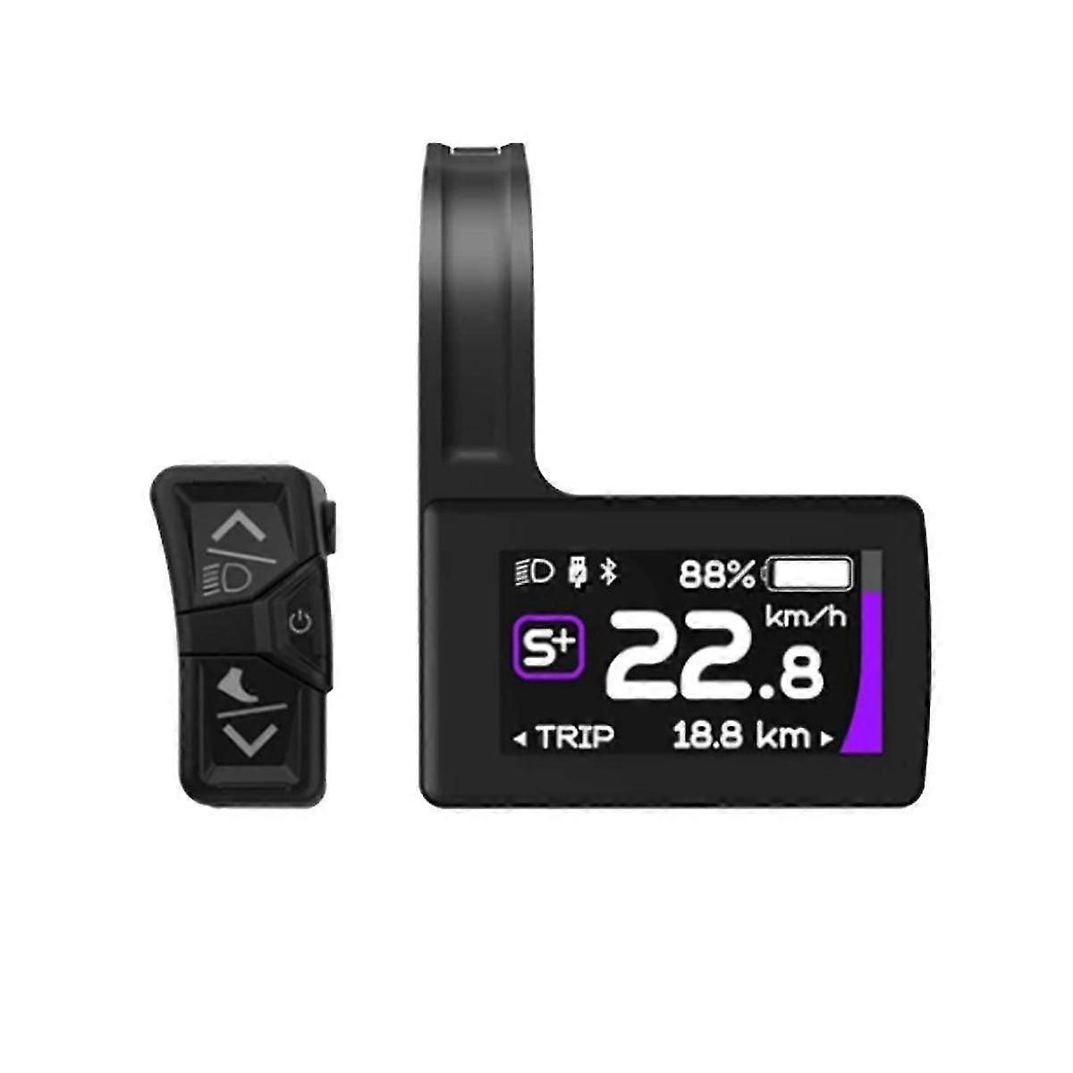 DPC245 Display Screen Bluetooth 5.0 LCD Speedometer for Mid Motor Protocol M510 M560 M820 M600