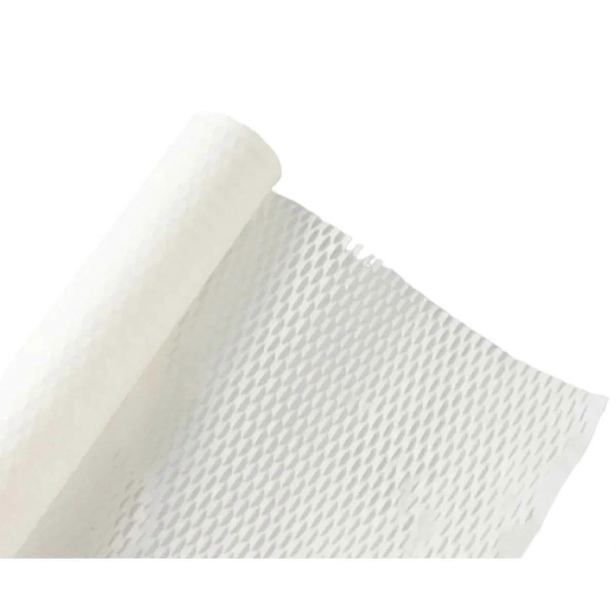 Honeycomb Wrapping Paper 30cm x 5m White Eco Friendly Biodegradable