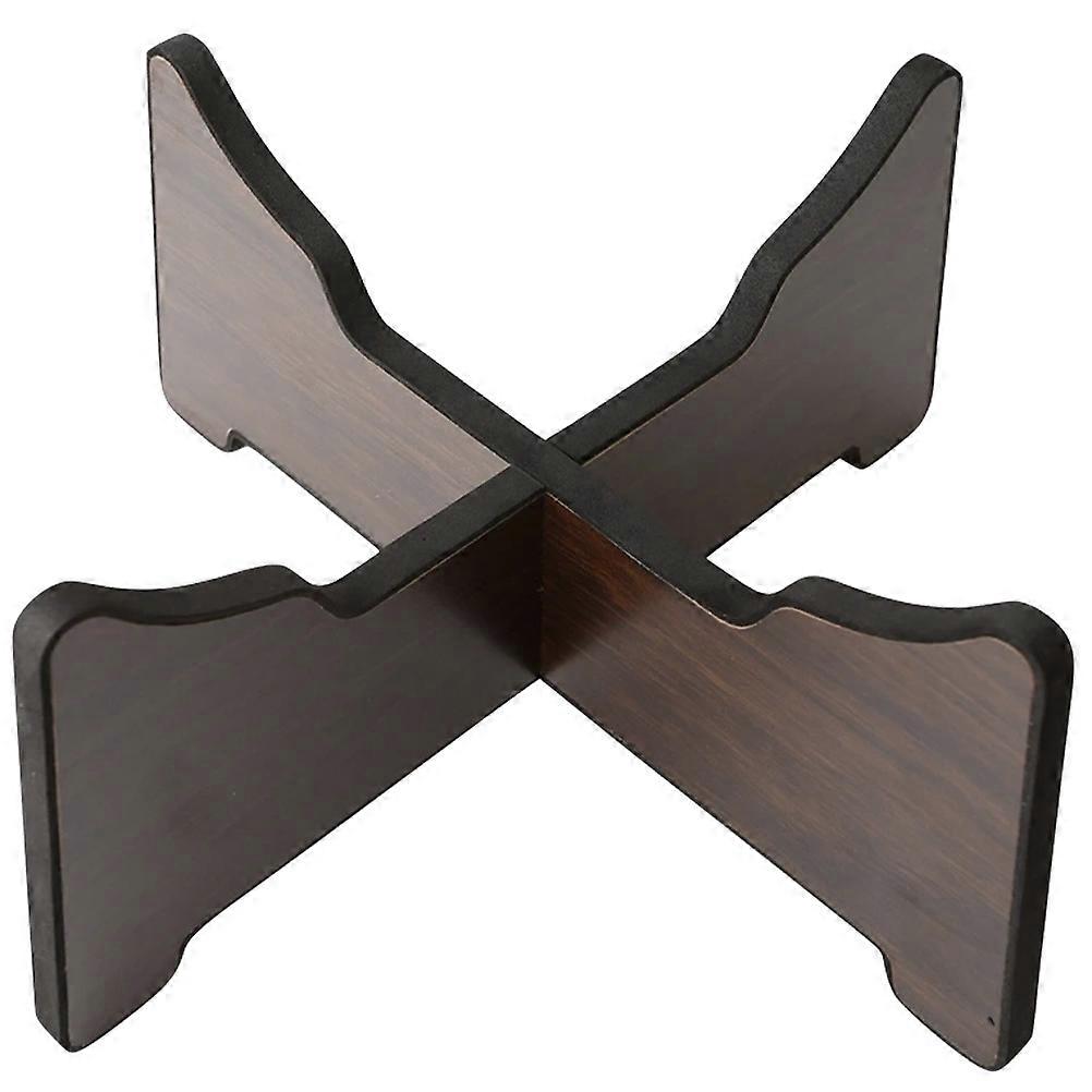 Coffee Foldable Tongue Drum Stand for Storage Use Made of Plastic Lightweight and Durable 12.5x8.5x6.3 inches