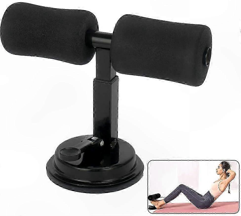 Portable Sit-Up Assistant Device, Self-Suction Straightening Bar, Multifunctional Exercise Tool for Home and Travel