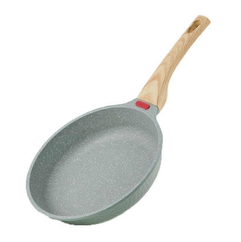 Maifan Stone Flat-Bottomed Non-Stick Pan Household Steak Frying Pan For Induction Cooker, Size:24cm