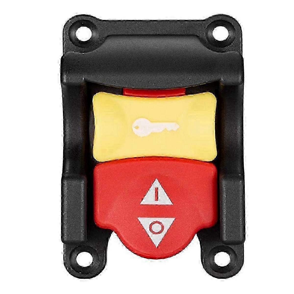 Table Saw Switch, Safety Table Switch for 10Inch Table Saw Parts, On/Off Switch, 125V/250V Edition C
