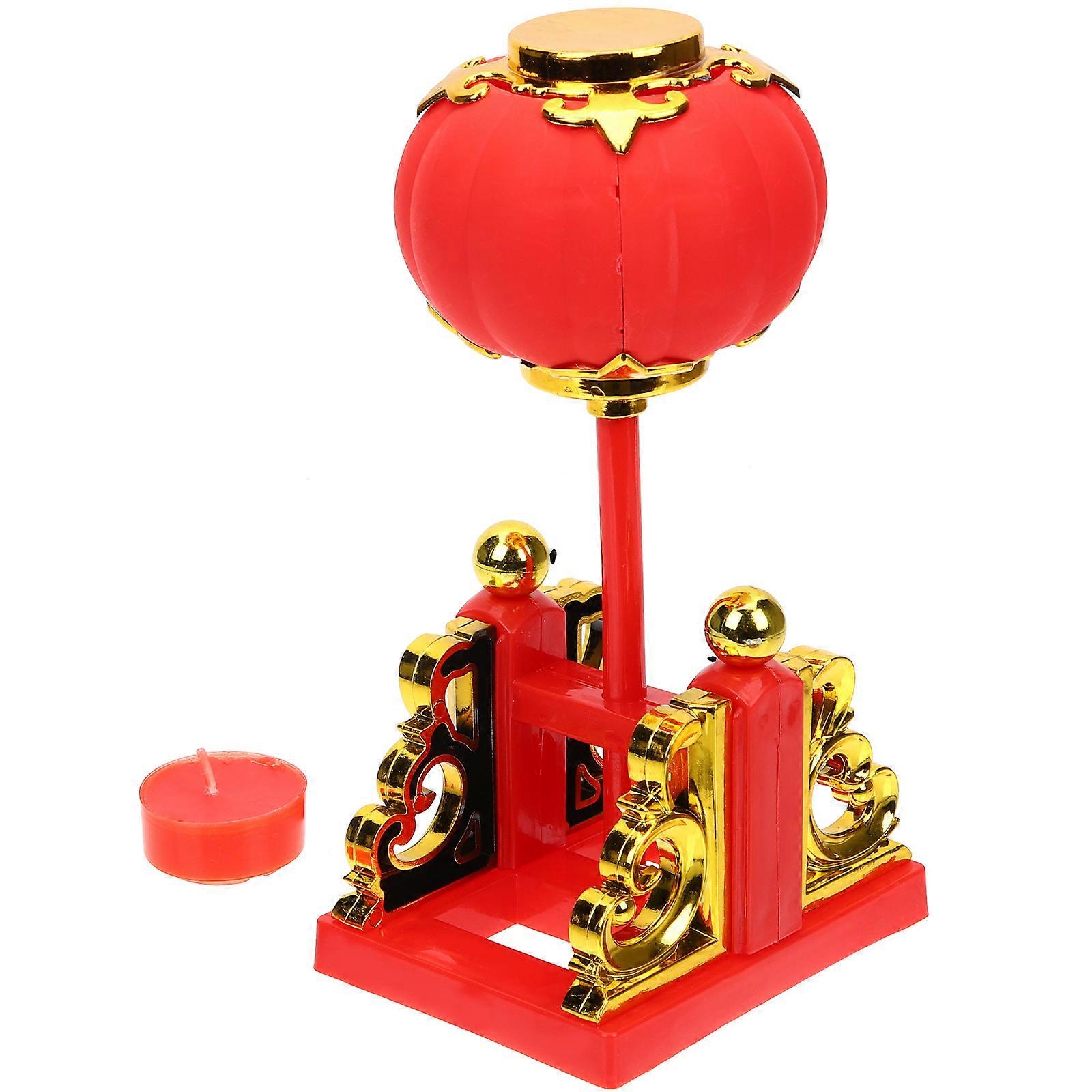 Vintage Decorative Candle For Weddings And Parties With Retro Style And Festive Atmosphere Creation In Red 1Pcs