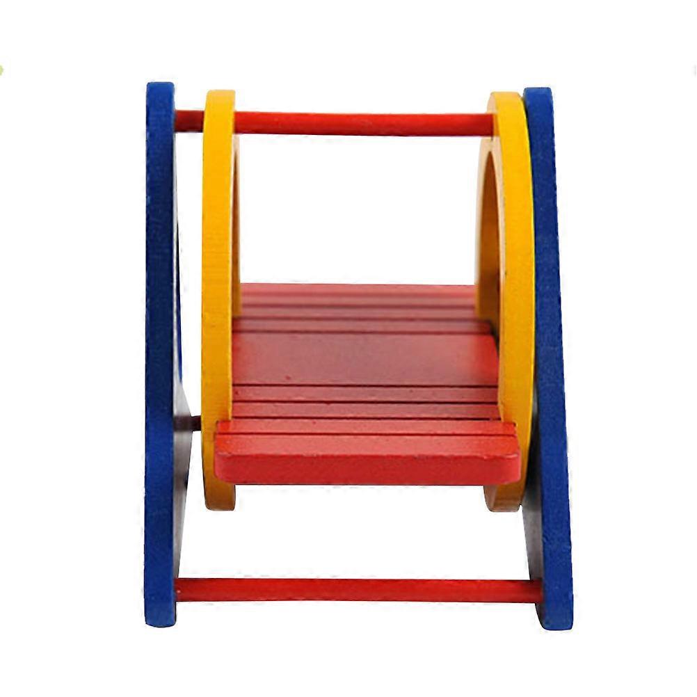 Colorful Pet Swing for Hamsters, Parrots, and Guinea Pigs – Durable & Engaging Plaything for Small Animals