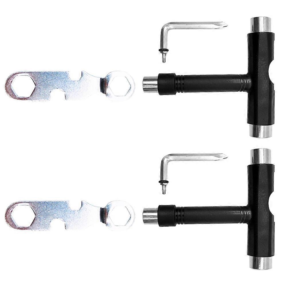 Lightweight Skateboard Wrench Set Durable Double Spanner Tool for Easy Repairs and Portable Maintenance Supplies