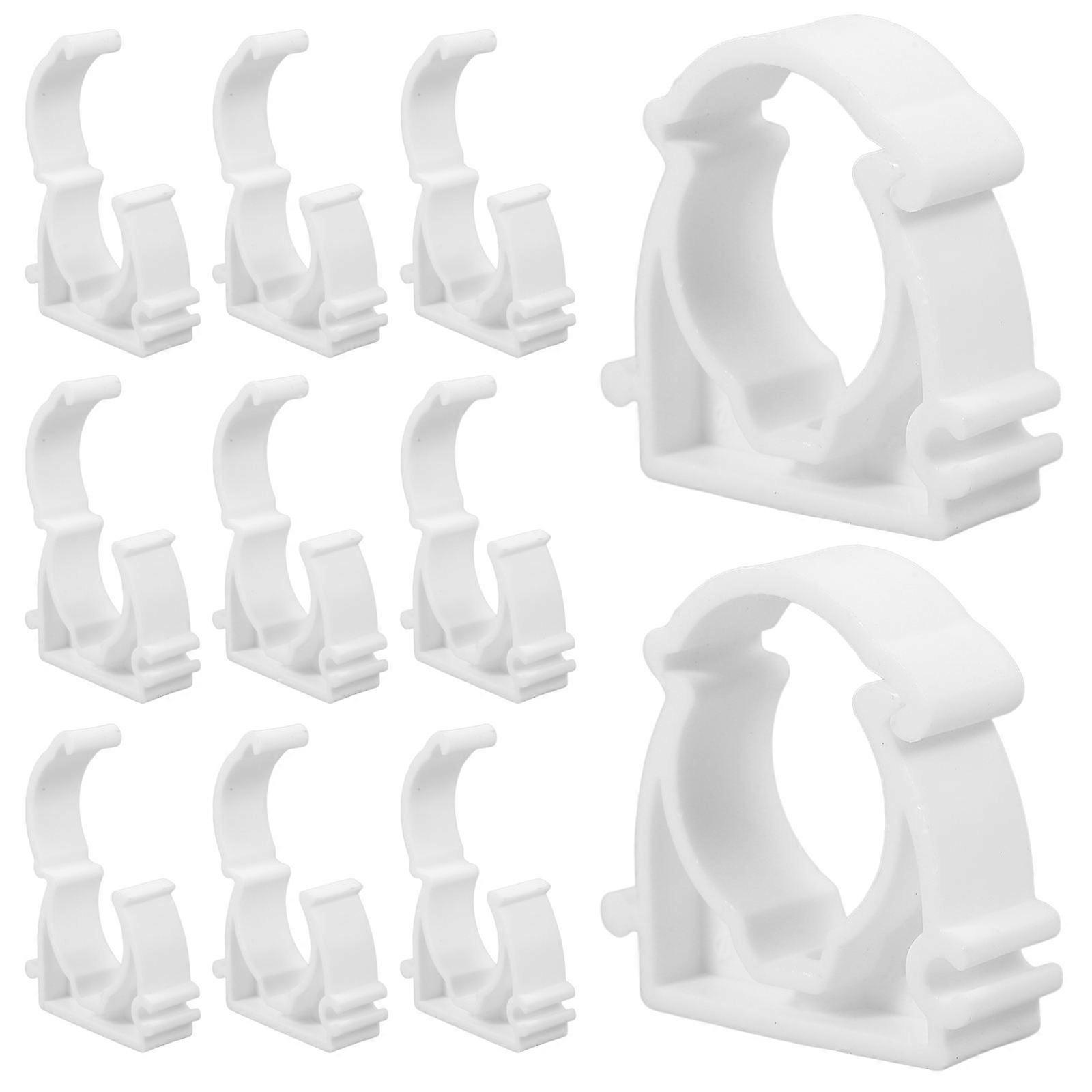 100pcs Durable Pipe Clamps for Hose Fixing and Support – Easy Installation for Home and Industrial Use