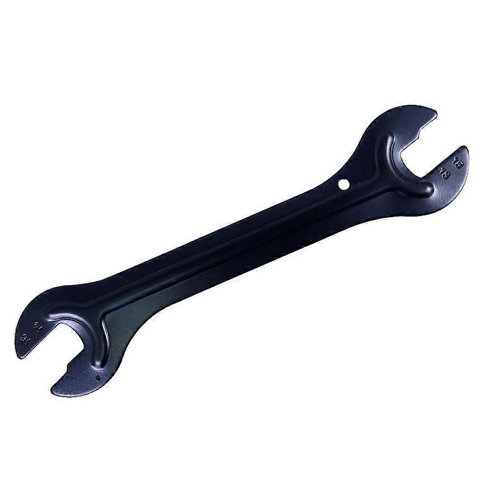 Durable 2PCS Hub Spanner for Bicycle Use Made of No 4 Steel with Black Finish Suitable for Home and