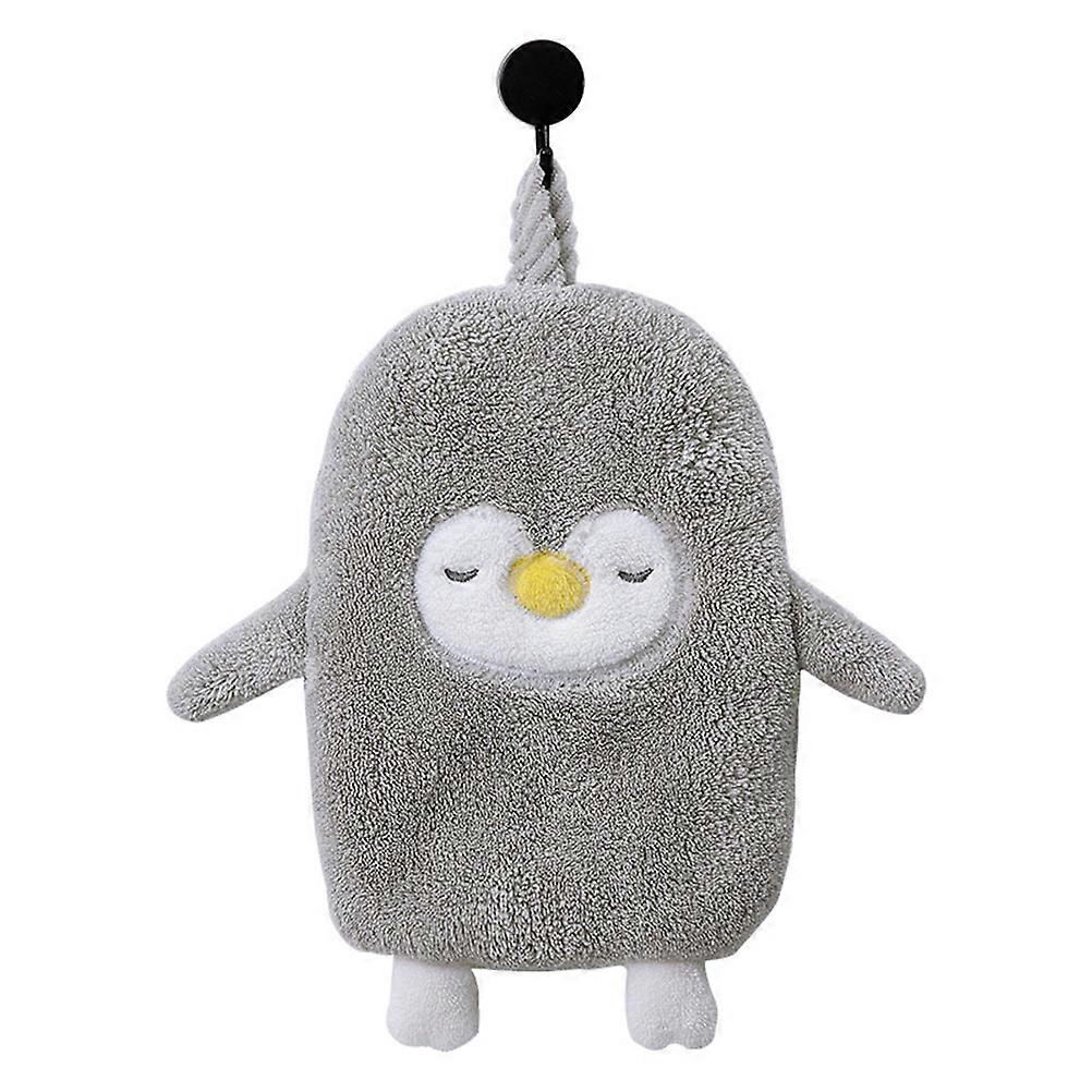 2Set Penguin Shape Hanging Towels For Bathroom Kitchen Designed For Home Users Ideal For Drying Hands
