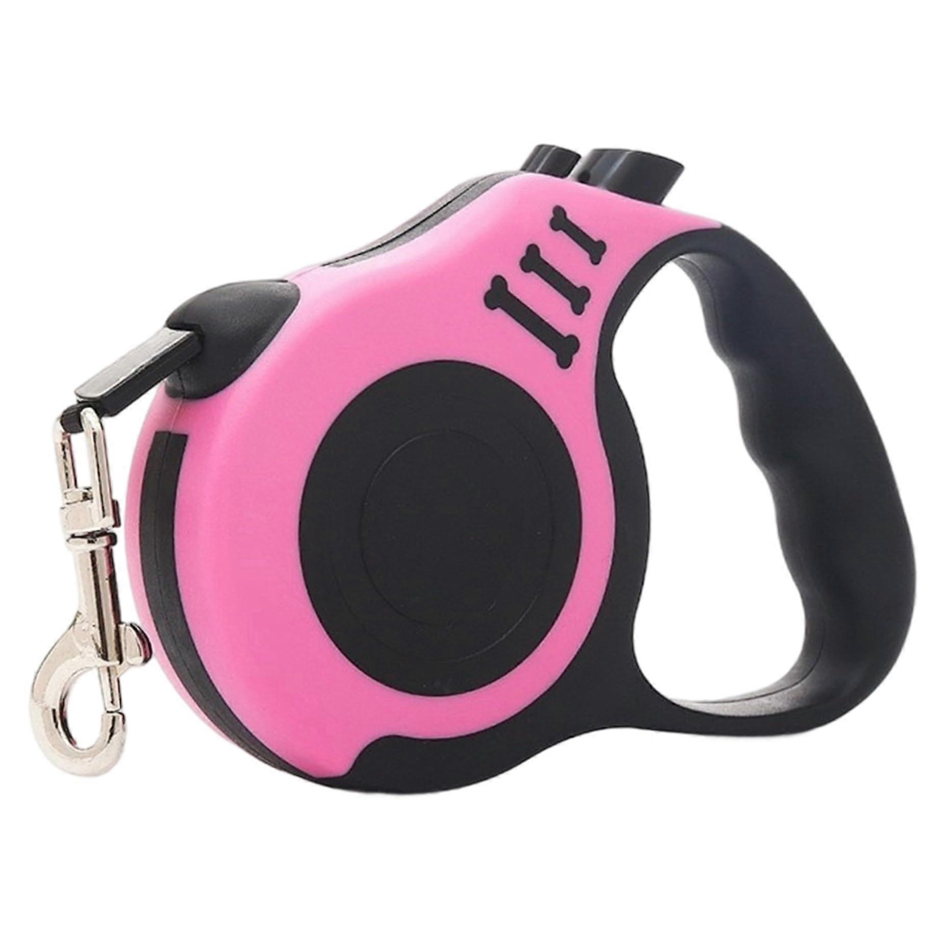 Retractable dog leash, 10footlong dog leash with brake button and nonslip grip for small dogs and puppies.
