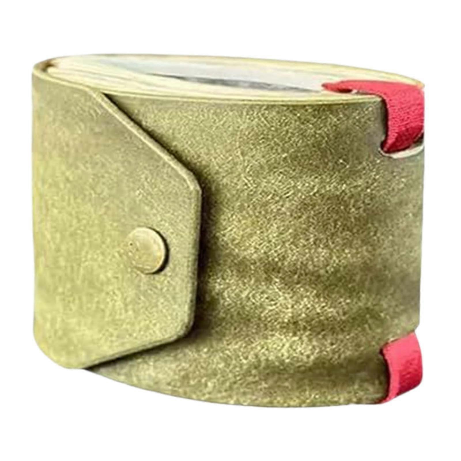 Wrap Wallet with Closure, Multifunctional Green Handbag, Compact Money Holder and Clip for Travel, Suitable for Women and Men