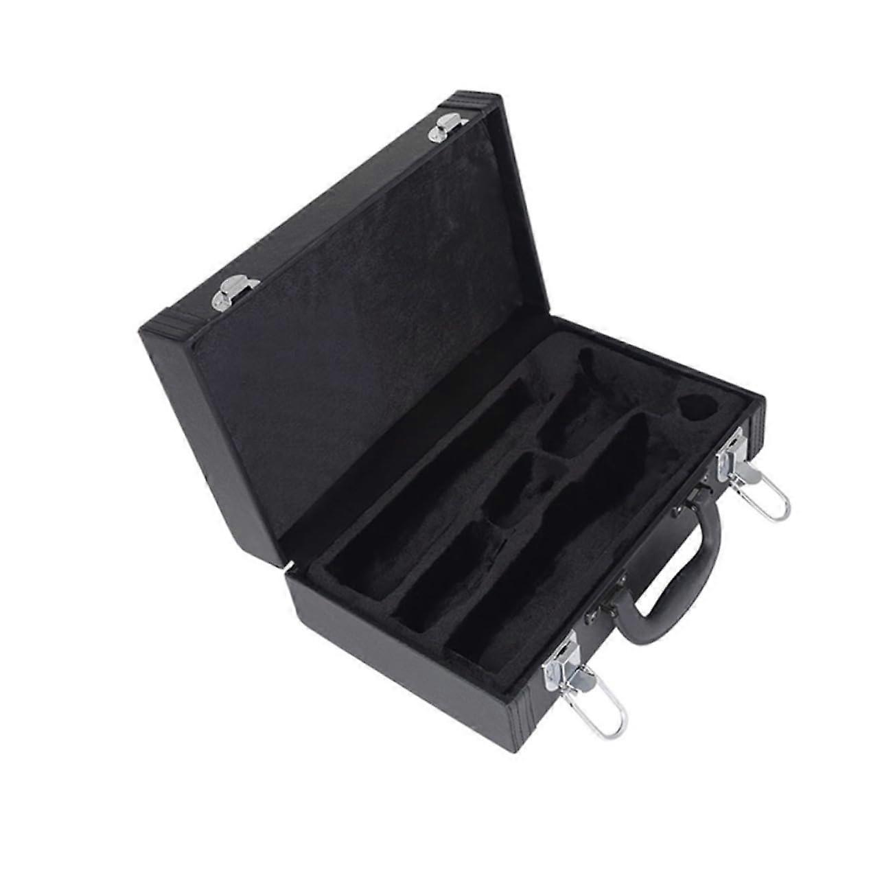 Clarinet Case Padded Shockproof Storage Bag for Safe Transport Black