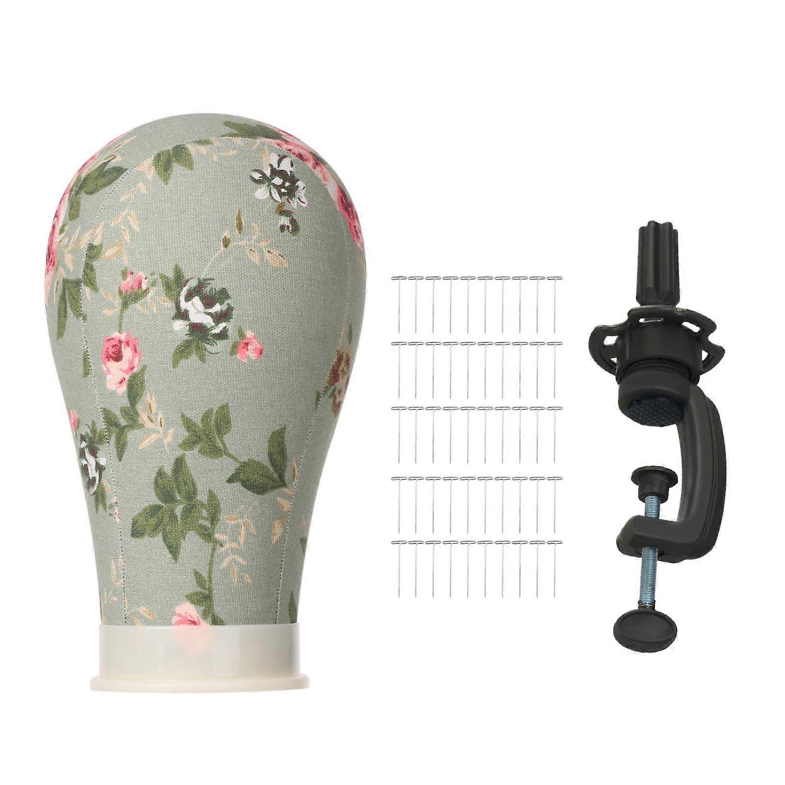 21 ~ 25 Pollici Parrucca Testa Manichino Testa Parrucca Display Styling Testa con T-Pins Parrucca Manichino Testa Stand