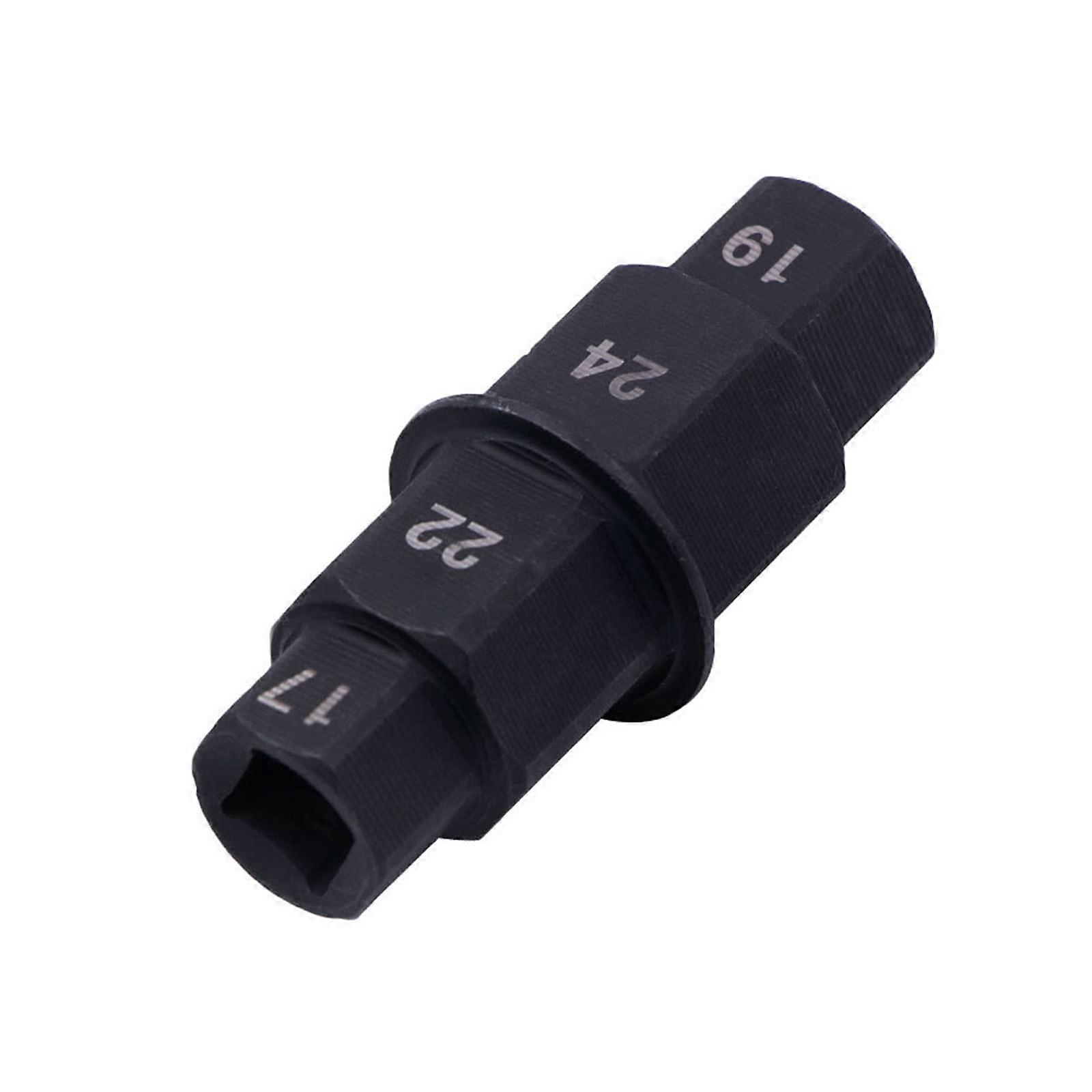 17 19 22 24 Mm Front And Rear Wheel Spindle Driver Removal Tool Fits Most Spindle Keys For Bicycle Hubs