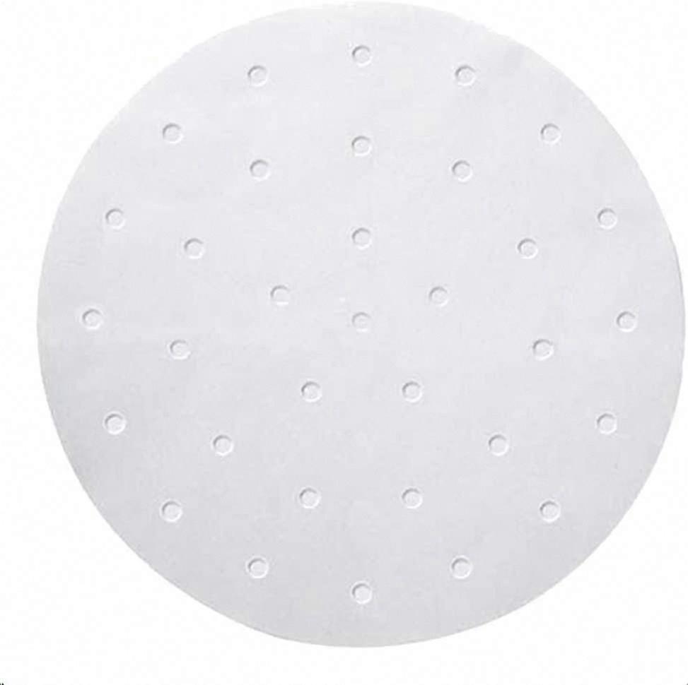 200Pcs 8" Heavy Duty Air Fryer Parchment Paper Liner Sheets for Cooking, White