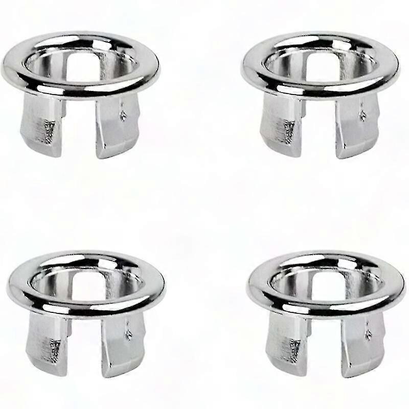 5 Basin Overflow Rings - Replacement for Bathroom or Kitchen Sink, Versailles Style