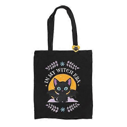 Something Different In My Witch Era Batcat Polycotton Tote Bag