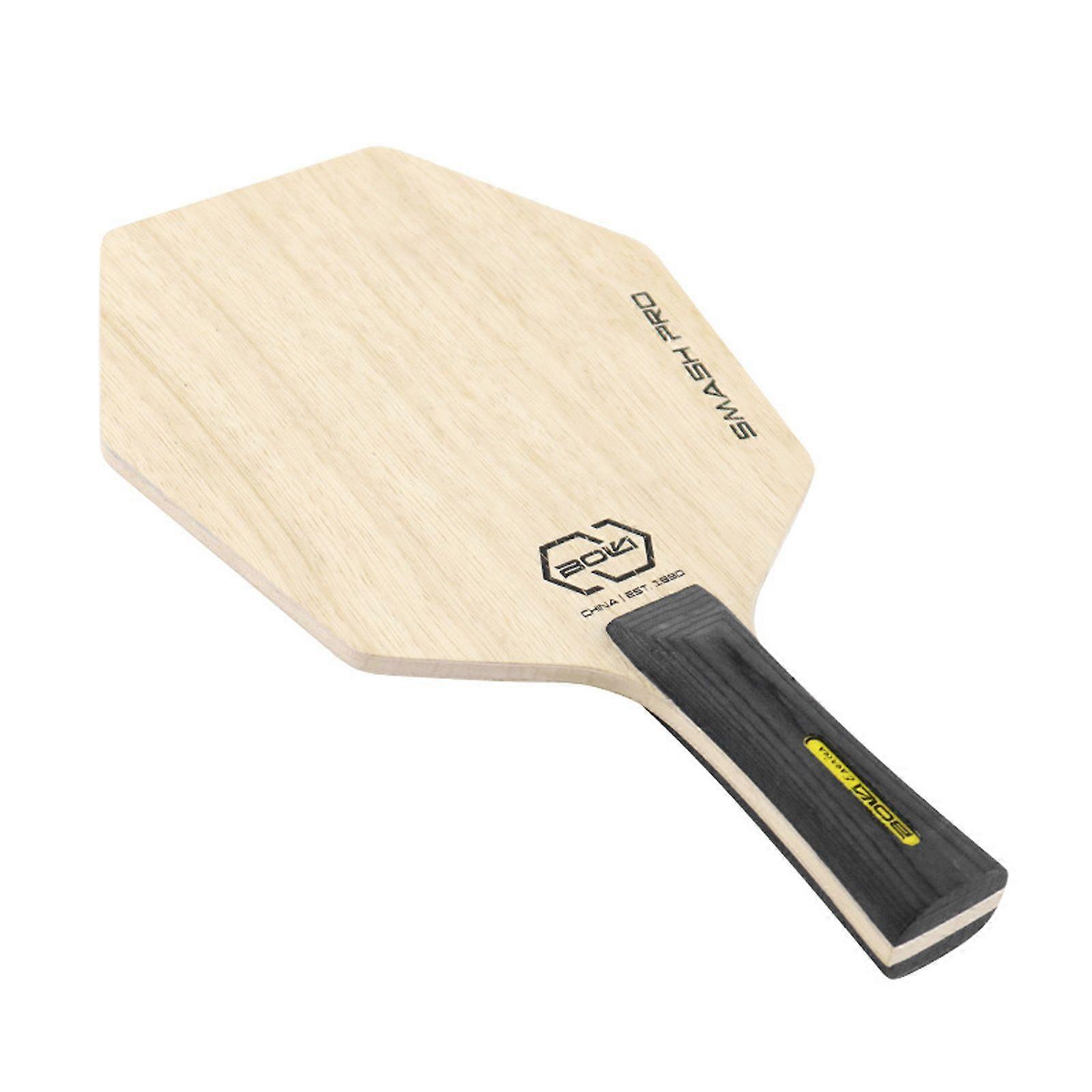 5-Ply Pure Wood Table Tennis Racquet Hexagon Ping-pong Bat Ping Pong Paddle