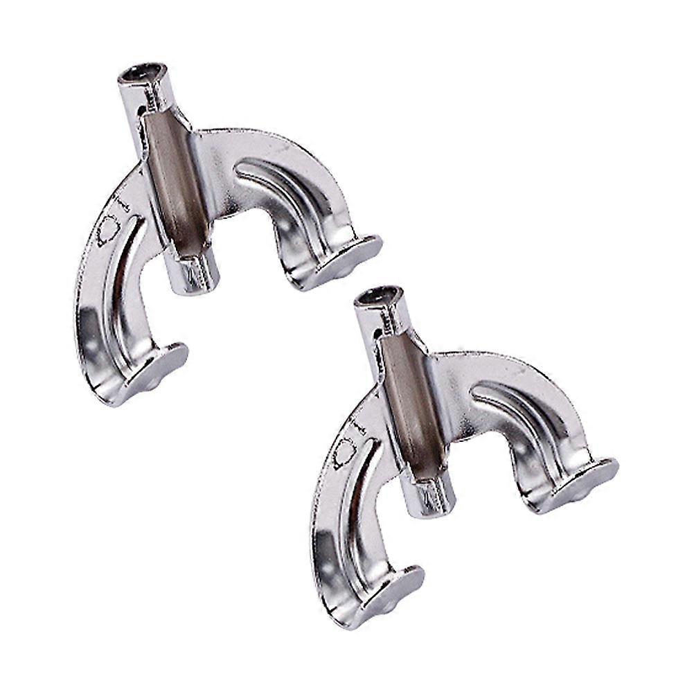 الحديد طبل جبل هوك باس طبل مخلب هوك الموسيقيين قطع غيار طبل الفضة قطع غيار 2Pack
