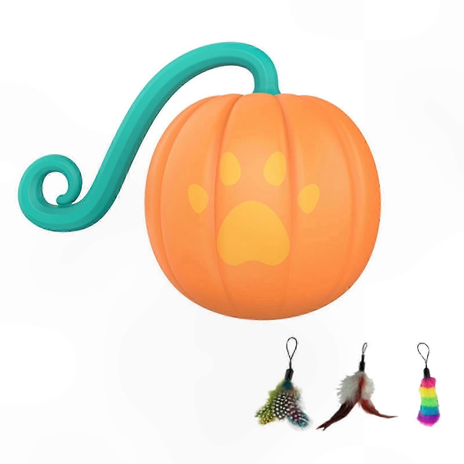 Rechargeable Cat Toy Ball with Multiple Play Modes for Interactive Fun