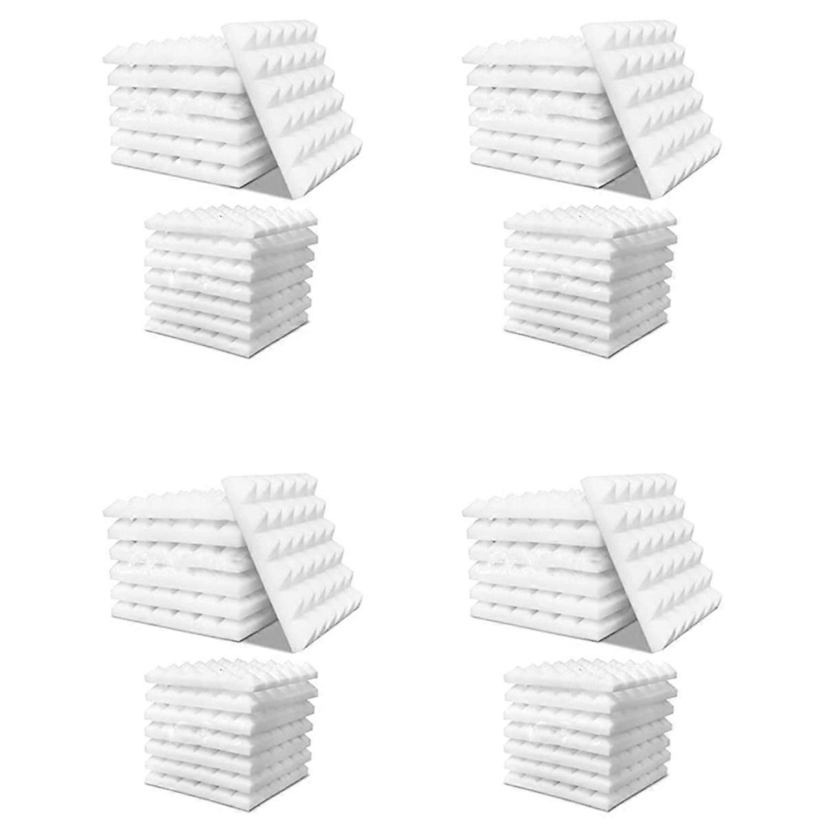 48 Pack Acoustic Panels,Sound Proof Foam Panels,Studio Soundproofing Wedges,Wall Reduce Noise Foam,f