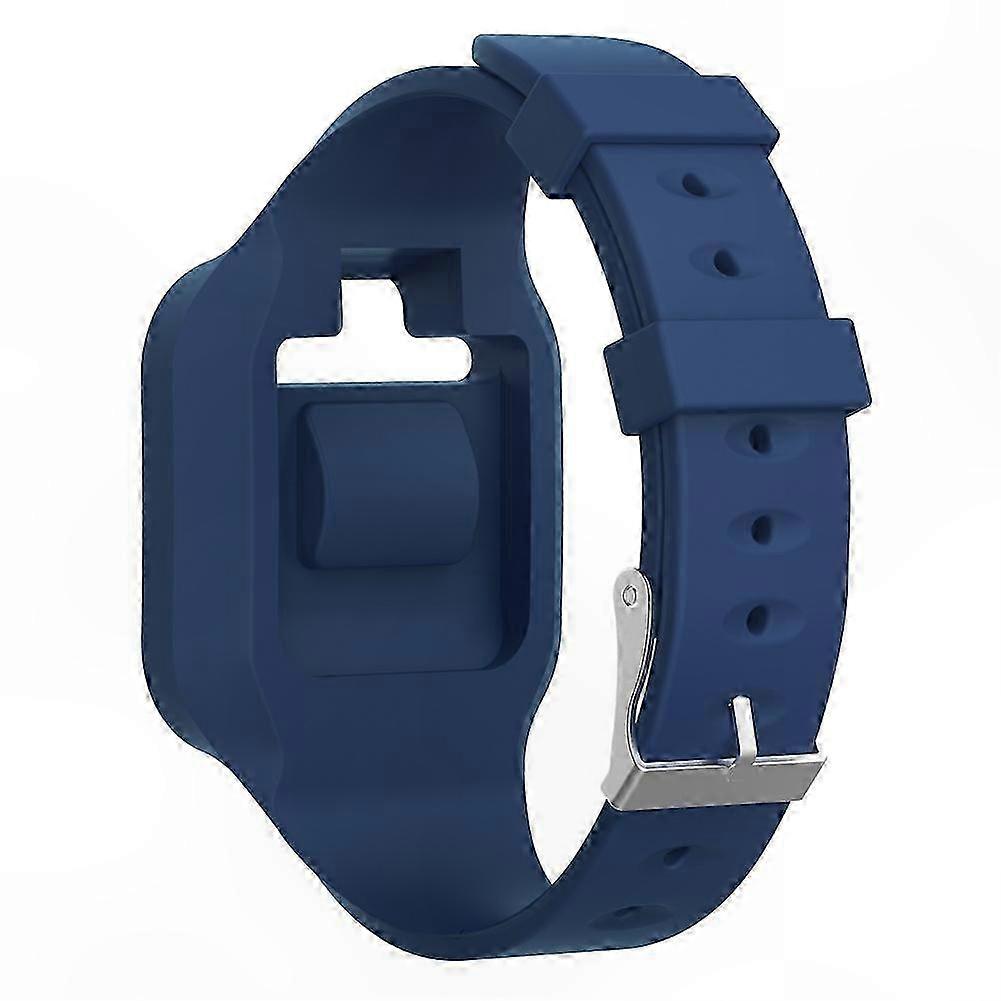 Silicone Watch Band Strap with Adjustable Fit and Replacement for GPS Devices